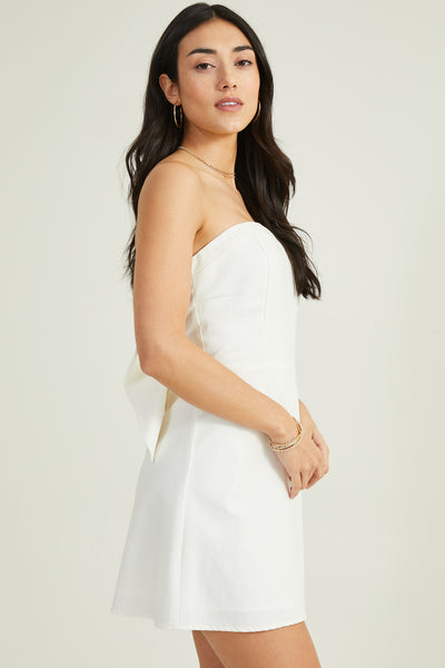 Leilani Strapless Bow Dress