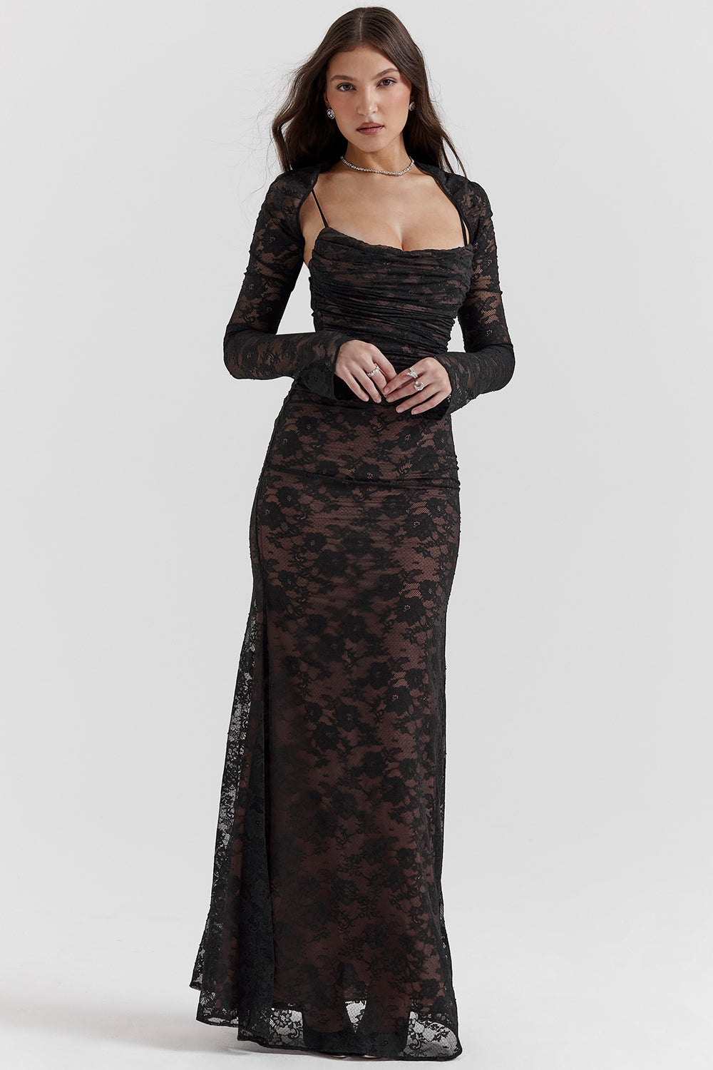 Persephone Lace Maxi Dress