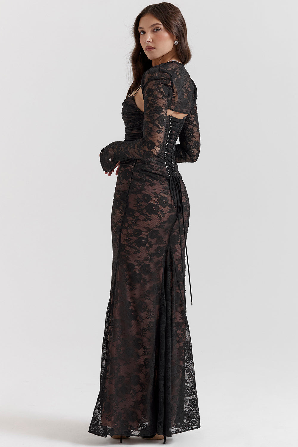 Persephone Lace Maxi Dress